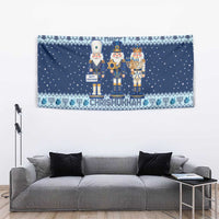 Chrismukkah Nutcracker Tapestry Funny Hanukkah Xmas Style - Wonder Print Shop