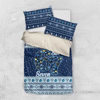 Funny Hanukkah Six Seven Bedding Set Gen Alpha Meme Vibes - Wonder Print Shop