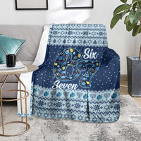 Funny Hanukkah Six Seven Blanket Gen Alpha Meme Vibes - Wonder Print Shop