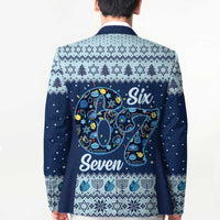 Funny Hanukkah Six Seven Blazer Gen Alpha Meme Vibes - Wonder Print Shop