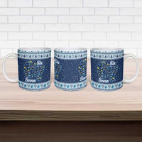 Funny Hanukkah Six Seven Ceramic Mug Gen Alpha Meme Vibes - Wonder Print Shop