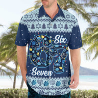 Funny Hanukkah Six Seven Hawaiian Shirt Gen Alpha Meme Vibes - Wonder Print Shop