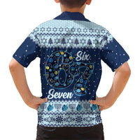 Funny Hanukkah Six Seven Hawaiian Shirt Gen Alpha Meme Vibes - Wonder Print Shop