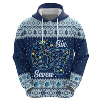 Funny Hanukkah Six Seven Hoodie Gen Alpha Meme Vibes - Wonder Print Shop