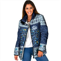 Funny Hanukkah Six Seven Padded Jacket Gen Alpha Meme Vibes - Wonder Print Shop
