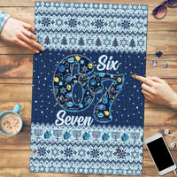 Funny Hanukkah Six Seven Puzzle Gen Alpha Meme Vibes - Wonder Print Shop