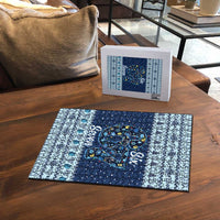 Funny Hanukkah Six Seven Puzzle Gen Alpha Meme Vibes - Wonder Print Shop