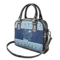 Funny Hanukkah Six Seven Shoulder Handbag Gen Alpha Meme Vibes - Wonder Print Shop