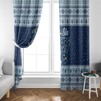 Funny Hanukkah Six Seven Window Curtain Gen Alpha Meme Vibes - Wonder Print Shop