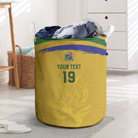 Custom South Africa Football Laundry Basket Road To Champions Dream - Wonder Print Shop