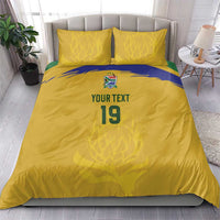 Custom South Africa Football Bedding Set Road To Champions Dream - Wonder Print Shop