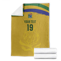 Custom South Africa Football Blanket Road To Champions Dream - Wonder Print Shop