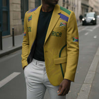 Custom South Africa Football Blazer Road To Champions Dream - Wonder Print Shop