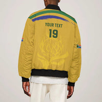 Custom South Africa Football Bomber Jacket Road To Champions Dream - Wonder Print Shop