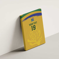 Custom South Africa Football Canvas Wall Art Road To Champions Dream - Wonder Print Shop