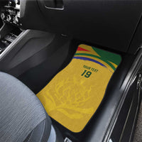 Custom South Africa Football Car Mats Road To Champions Dream - Wonder Print Shop