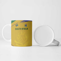 Custom South Africa Football Ceramic Mug Road To Champions Dream - Wonder Print Shop