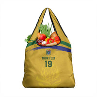 Custom South Africa Football Grocery Bag Road To Champions Dream - Wonder Print Shop