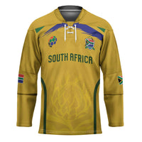 Custom South Africa Football Hockey Jersey Road To Champions Dream - Wonder Print Shop