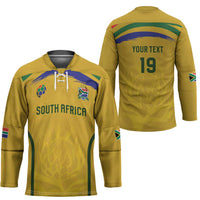 Custom South Africa Football Hockey Jersey Road To Champions Dream - Wonder Print Shop