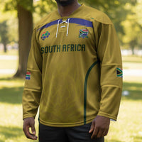 Custom South Africa Football Hockey Jersey Road To Champions Dream - Wonder Print Shop
