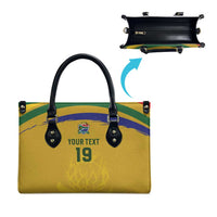 Custom South Africa Football Leather Bag Road To Champions Dream - Wonder Print Shop