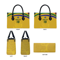 Custom South Africa Football Leather Bag Road To Champions Dream - Wonder Print Shop