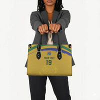 Custom South Africa Football Leather Bag Road To Champions Dream - Wonder Print Shop