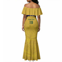Custom South Africa Football Mermaid Dress Road To Champions Dream LT19