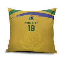 Custom South Africa Football Pillow Cover Road To Champions Dream - Wonder Print Shop