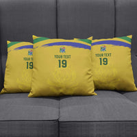 Custom South Africa Football Pillow Cover Road To Champions Dream - Wonder Print Shop