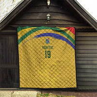 Custom South Africa Football Quilt Road To Champions Dream - Wonder Print Shop