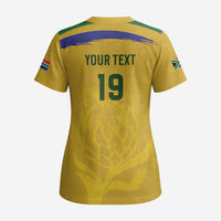 Custom South Africa Football Scrub Top Road To Champions Dream - Wonder Print Shop