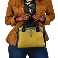 Custom South Africa Football Shoulder Handbag Road To Champions Dream - Wonder Print Shop