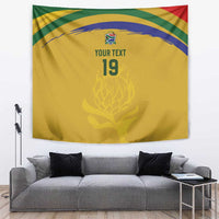Custom South Africa Football Tapestry Road To Champions Dream - Wonder Print Shop