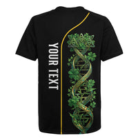Personalized Irish Shamrock DNA Rugby Jersey It's In My DNA Pride Art