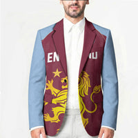 Custom England European Football Champions Blazer The Villans Rampant Lion Pride