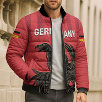 Custom German European Football Champions Bomber Puffer Jacket Breisgau Brasilianer Griffin Pride