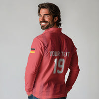 Custom German European Football Champions Long Sleeve Polo Shirt Breisgau Brasilianer Griffin Pride