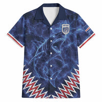 Custom World Football 2026 Cabo Verde Hawaiian Shirt Go Blue Sharks Glory