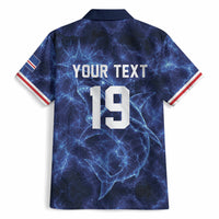 Custom World Football 2026 Cabo Verde Hawaiian Shirt Go Blue Sharks Glory