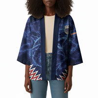 Custom World Football 2026 Cabo Verde Kimono Go Blue Sharks Glory