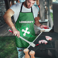 Italy Lombardy Apron Map With Flag Style - Wonder Print Shop