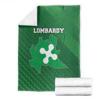 Italy Lombardy Blanket Map With Flag Style - Wonder Print Shop