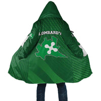 Italy Lombardy Cloak Map With Flag Style - Wonder Print Shop