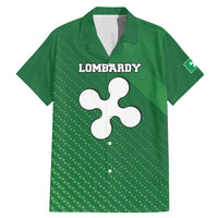 Italy Lombardy Family Matching Mermaid Dress and Hawaiian Shirt Map With Flag Style - Wonder Print Shop