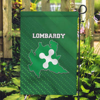 Italy Lombardy Garden Flag Map With Flag Style - Wonder Print Shop