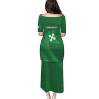 Italy Lombardy Puletasi Map With Flag Style - Wonder Print Shop