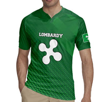 Italy Lombardy Rugby Jersey Map With Flag Style - Wonder Print Shop