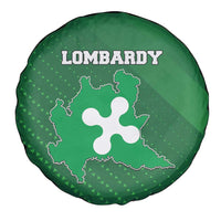 Italy Lombardy Spare Tire Cover Map With Flag Style - Wonder Print Shop